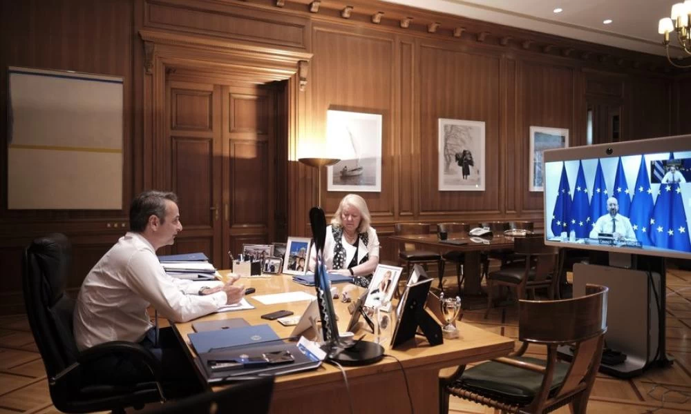 Νέα επικοινωνία Μητσοτάκη - Μισέλ για τις γεωπολιτικές εξελίξεις